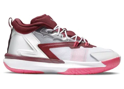Pre-owned Jordan Zion 1 Marion Sneakers In White/hyper Pink/dark Beetroot