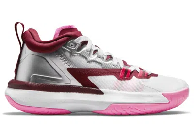 Pre-owned Jordan Zion 1 Marion Sneakers In White/hyper Pink/dark Beetroot In Multi