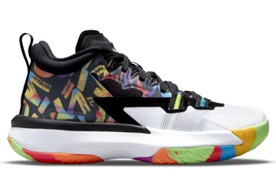 Pre-owned Jordan Zion 1 Noah Sneakers In Black/bright Crimson/amarillo In Multi