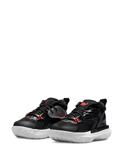 Jordan Zion 1 Panelled Sneakers In Black