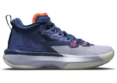 Pre-owned Jordan Zion 1 Zna Sneakers In Blue Void/fierce Purple/indigo Haze