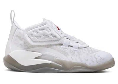 Pre-owned Jordan Zion 3 Fresh Paint Sneakers In White/cement Grey/pure Platinum In Multi