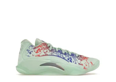 Pre-owned Jordan Zion 3 Mud, Sweat And Tears Sneakers In Mint Foam/concord/psychic Purple