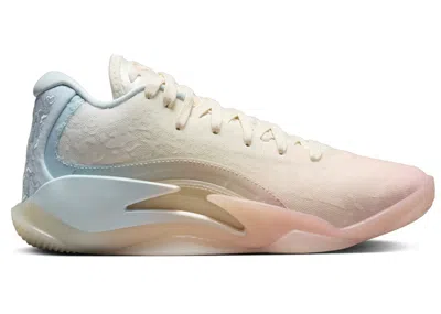 Pre-owned Jordan Zion 3 Rising Sneakers In Bleached Coral/pale Ivory/glacier Blue In Multi