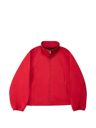 Jordan Zip-up Track Jacket In Red
