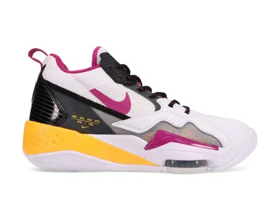 Pre-owned Jordan Zoom 92 Cactus Flower (women's) Sneakers In White/laser Orange/black