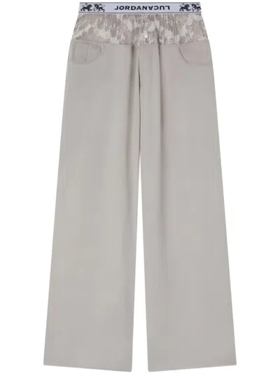 Jordanluca Audit Trousers In 灰色