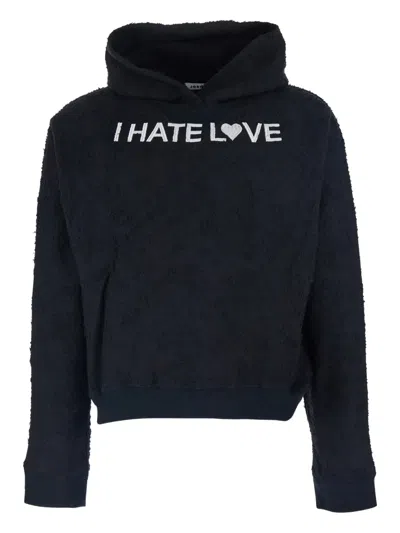 JORDANLUCA 固定兜帽印花连帽衫