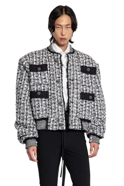 Jordanluca Man Black&white Jackets
