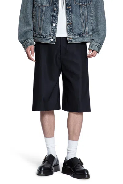 Jordanluca Man Black Shorts & Skirts