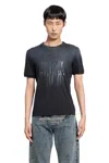 Jordanluca Man Black T-shirts & Tank Tops In Black