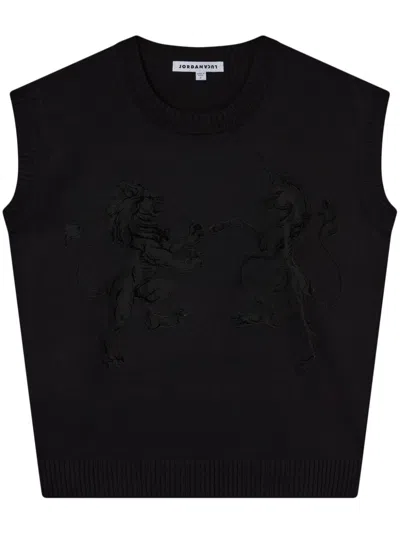 Jordanluca Rothschild Vest In 黑色
