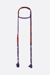 Jordanluca Spike-embellished Thin Knit Scarf In Blue