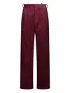Jordanluca Usher Trousers In Red