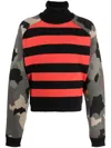 Jordanluca Vesper Mix-pattern Wool Jumper In Multicolour
