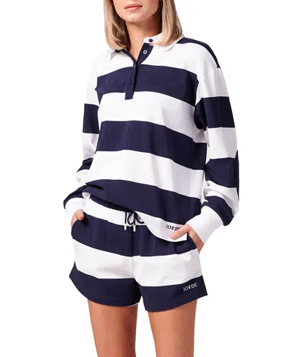 Jorde Georgie Rugby Polo In Blue