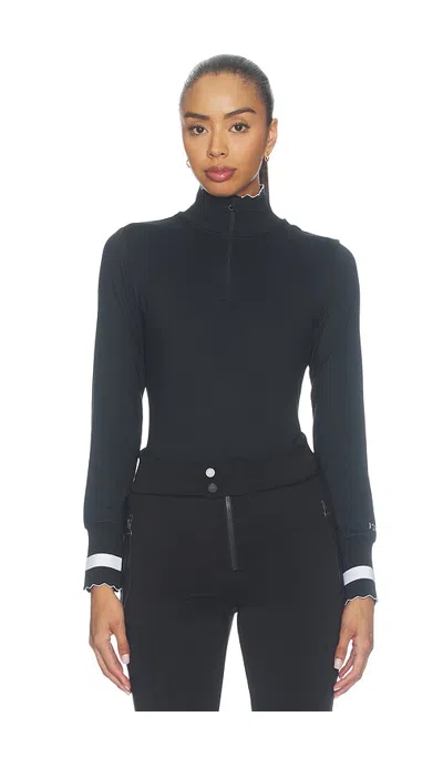 Jorde Kelly Quarter-zip Baselayer Top In Black Diamond
