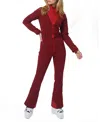 Jorde Lottie Ski Suit In Ruby