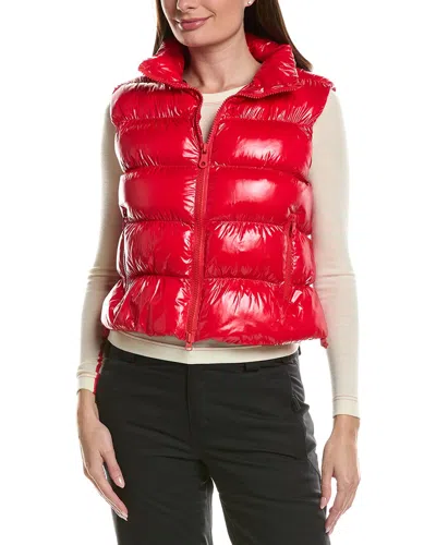 Jorde Nell Puffer Vest In Red
