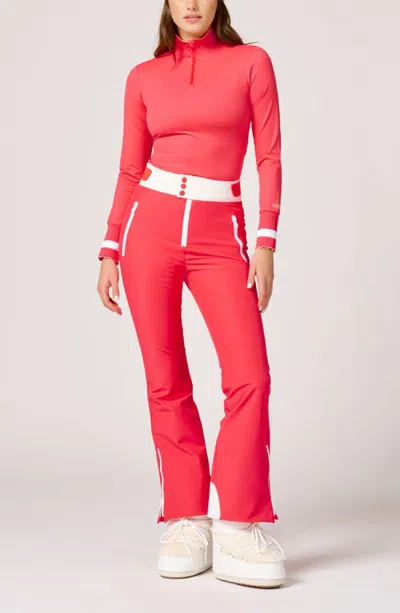 Jorde Palmer Insulated Ski Pants In Hibiscus