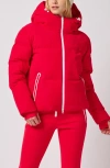 Jorde Poppy Ski Jacket In Red