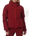 Jorde Poppy Ski Jacket In Ruby
