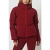 Jorde Poppy Ski Jacket In Ruby