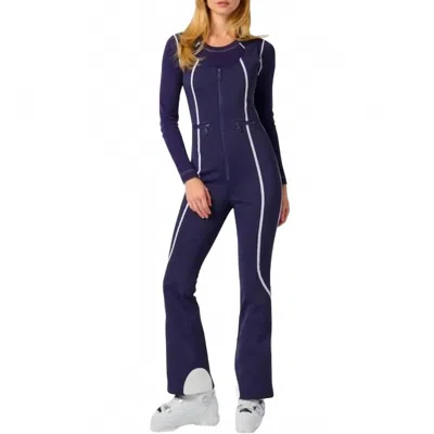 Jorde Reese Tank Bib Jumpsuits In Ink In Blue