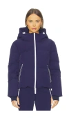 Jorde Skiwear Poppy Jacket In Blue