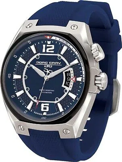Pre-owned Jorg Gray Jg8300-14 Men's Watch Men's