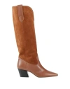 Jorgeenah Woman Boot Brown Size 8 Leather
