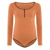 Jorgen House Brown Long Sleeve Bodysuit - Hazel