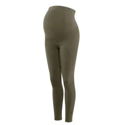 Jorgen House Green Maternity Sports Leggings - Dark Olive