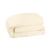 Joro Neutrals Sateen Organic Cotton Duvet Cover - Classic Cream, King/cali King In Neutral