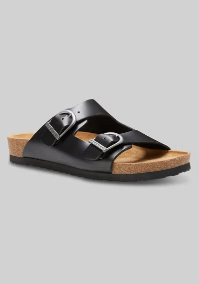 Jos. A. Bank Eastland Men's Cambridge Slide Sandals At  In Black