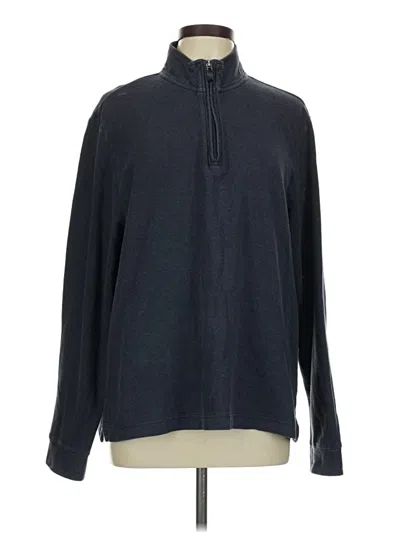 Pre-owned Jos. A. Bank Fleece Jacket In Blue