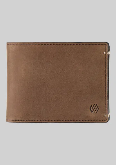 Jos. A. Bank Men's Johnston & Murphy 2-in-1 Billfold Wallet At  In Tan