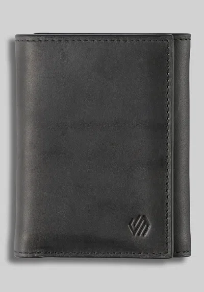 Jos. A. Bank Men's Johnston & Murphy Rhodes Trifold Wallet At  In Black