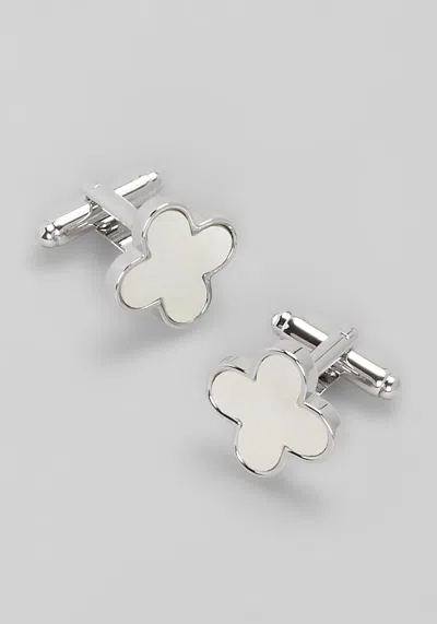 Jos. A. Bank Men's  Clover Mother-of Pearl Cufflinks At  In White