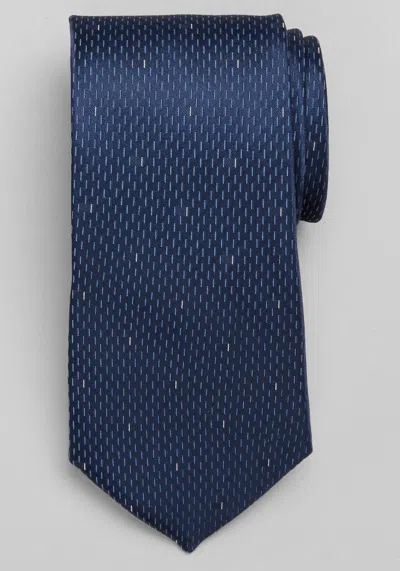 Jos. A. Bank Men's  Rain Neat Tie At  In Navy