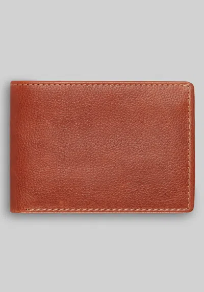 Jos. A. Bank Men's  Slim Fold Rfid Wallet At  In Brown