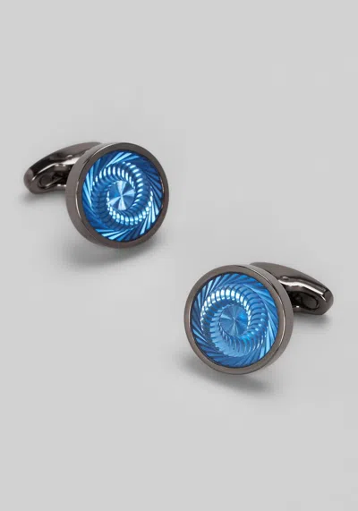 Jos. A. Bank Men's  Swirl Cufflinks At  In Light Blue