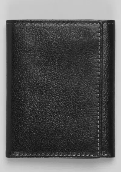 Jos. A. Bank Men's  Trifold Rfid Wallet At  In Black