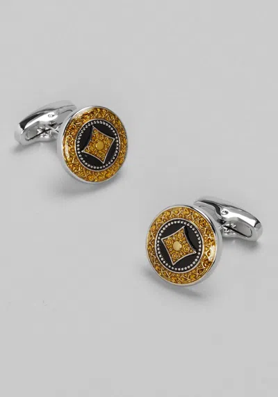 Jos. A. Bank Men's Joseph A. Bank Two-tone Medallion Cufflinks At  In Silver/gold