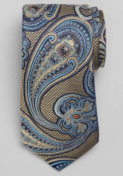 Jos. A. Bank Men's Reserve Collection Complex Paisley Tie At  In Gold