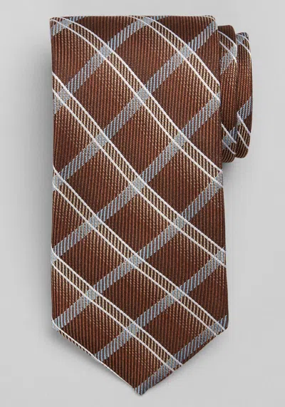 Jos. A. Bank Men's Traveler Collection Ombre Plaid Tie At  In Brown
