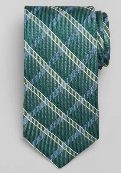 Jos. A. Bank Men's Traveler Collection Ombre Plaid Tie At  In Green