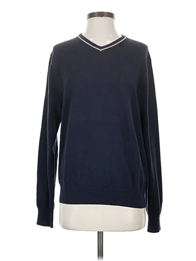 Pre-owned Jos. A. Bank Pullover Sweater In Blue