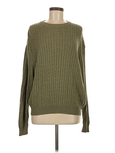 Pre-owned Jos. A. Bank Pullover Sweater In Green