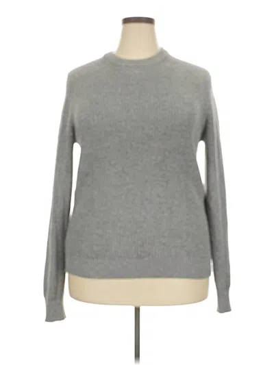 Pre-owned Jos. A. Bank Turtleneck Sweater In Gray